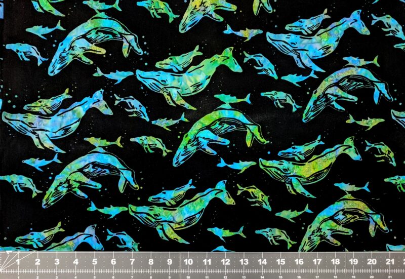 Bali Handpaints Humpback Whales Jewel