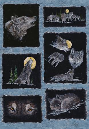 Hoffman Moonlight Encounter by Jon Van Zyle 27"x43"