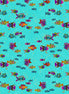 Oceania Fish Aqua Gold Metallic