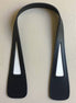 Leather Like Cloth Stuck Handle Black