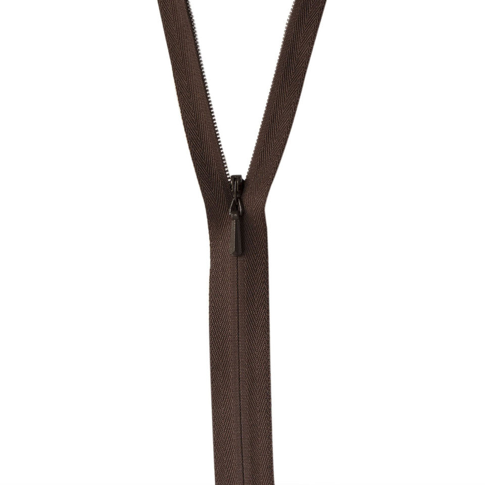 Unique Invisible Zipper 18" #570 Sable