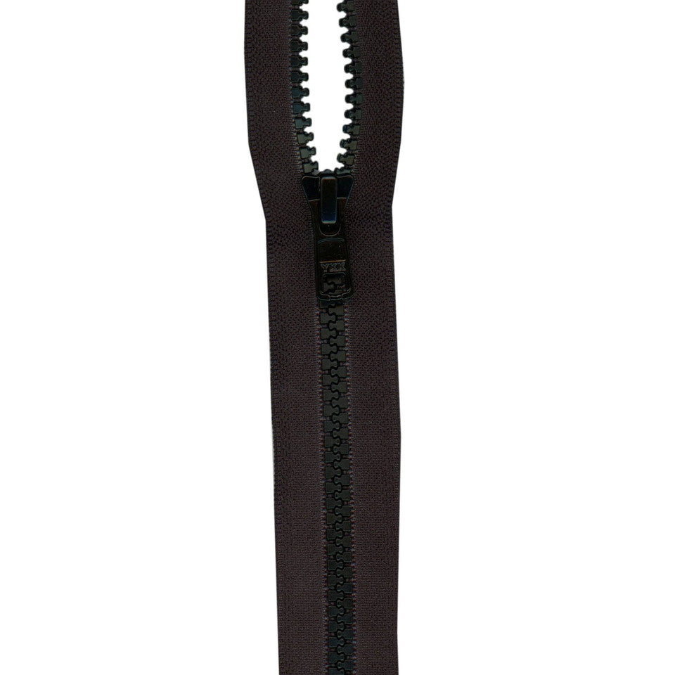 Fastrak Vislon 24" Black Separating Zipper