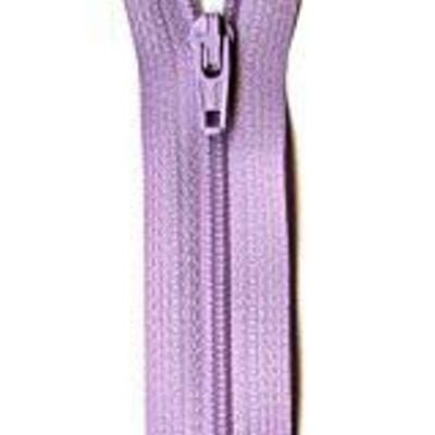 Lilac 14in YKK Zipper