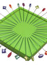 Zirkel Magnetic Pin Holder - Green