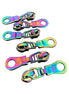 Donut Zipper Pulls Rainbow