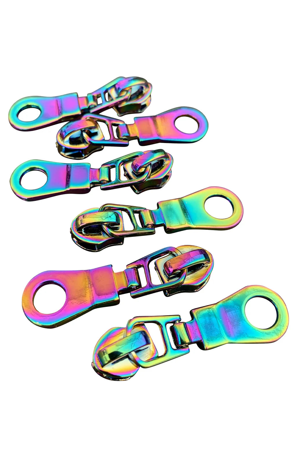Donut Zipper Pulls Rainbow