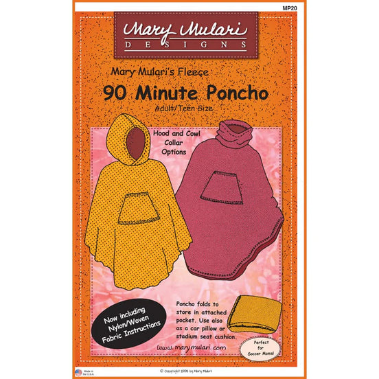 90 Minute Poncho Pattern