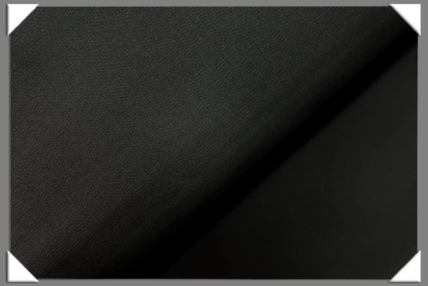 Solid Rayon Lining Black