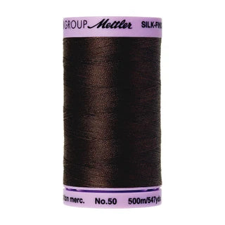 Mettler Silk Finish 50wt 100% Cotton 9104-1382 Black Peppercorn