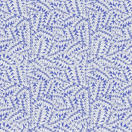 Lawn: Branches Blue || Kaffe x Morris & Co