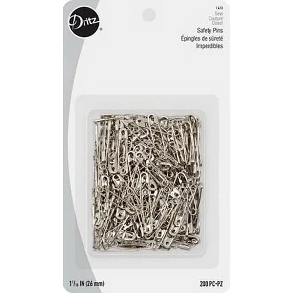 Dritz Pins Safety Sz 1 200 pc