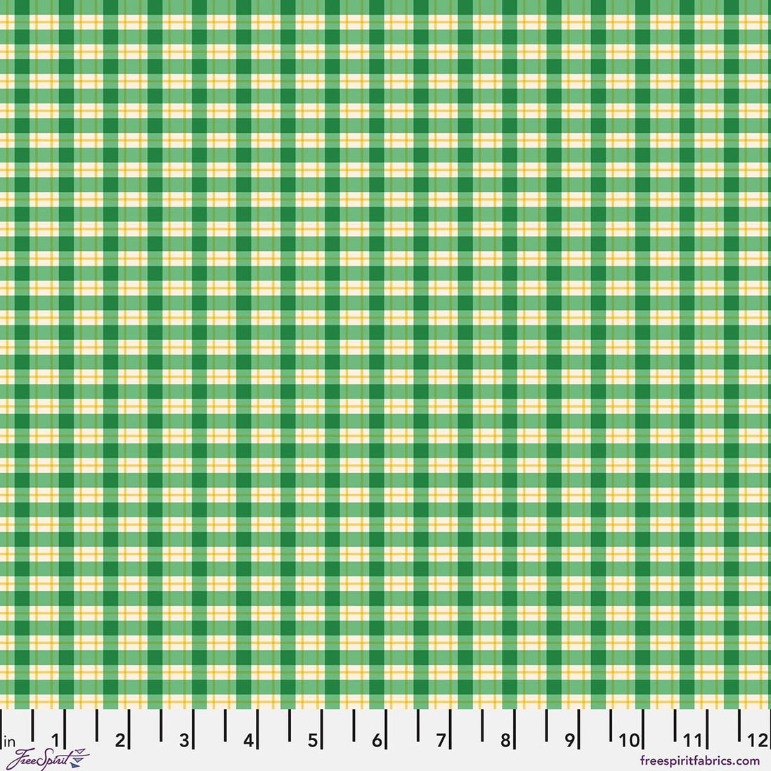 August Ellery Chaperone's Gingham - Basil