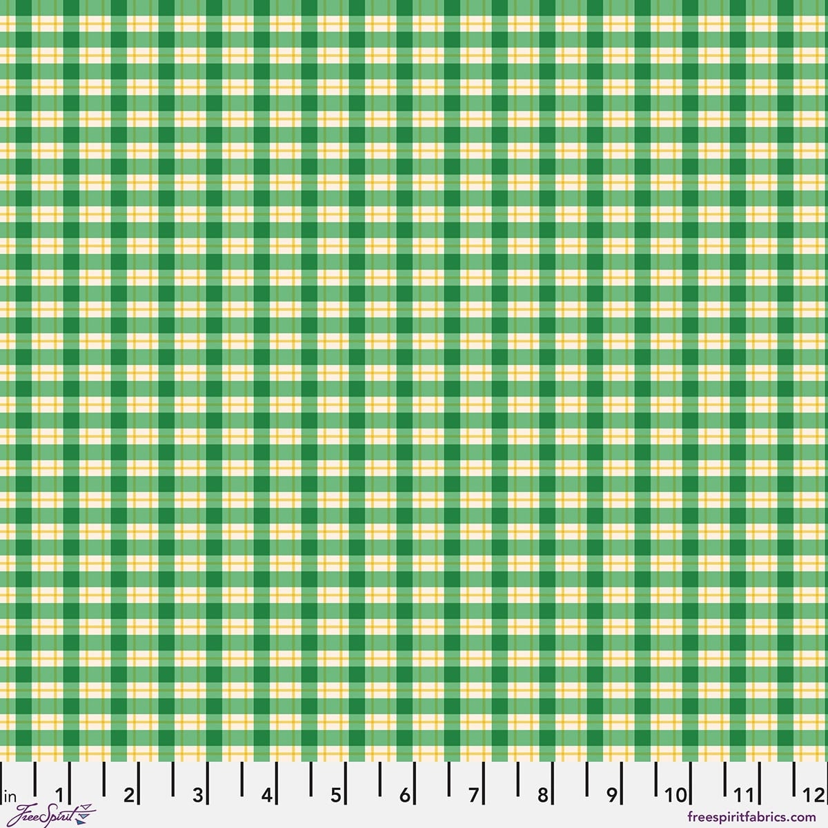 August Ellery Chaperone's Gingham - Basil