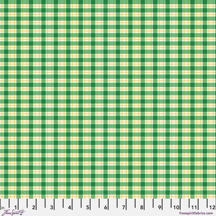 August Ellery Chaperone's Gingham - Basil