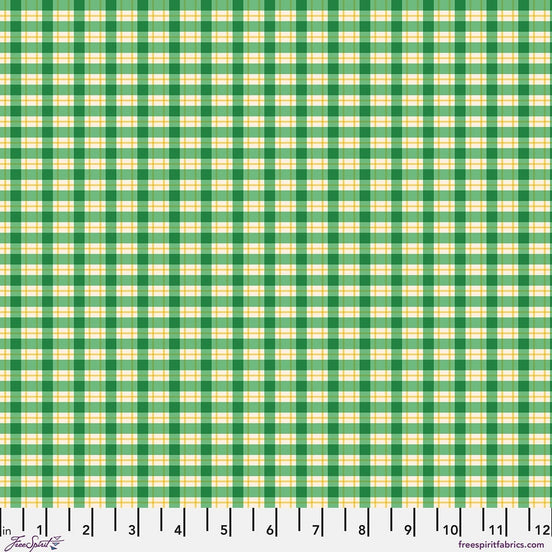August Ellery Chaperone's Gingham - Basil