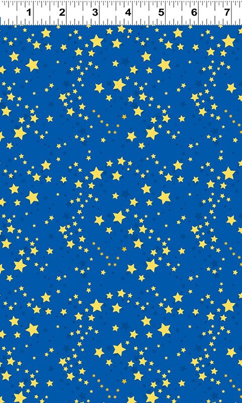 Alaska Alphabet Blue Stars