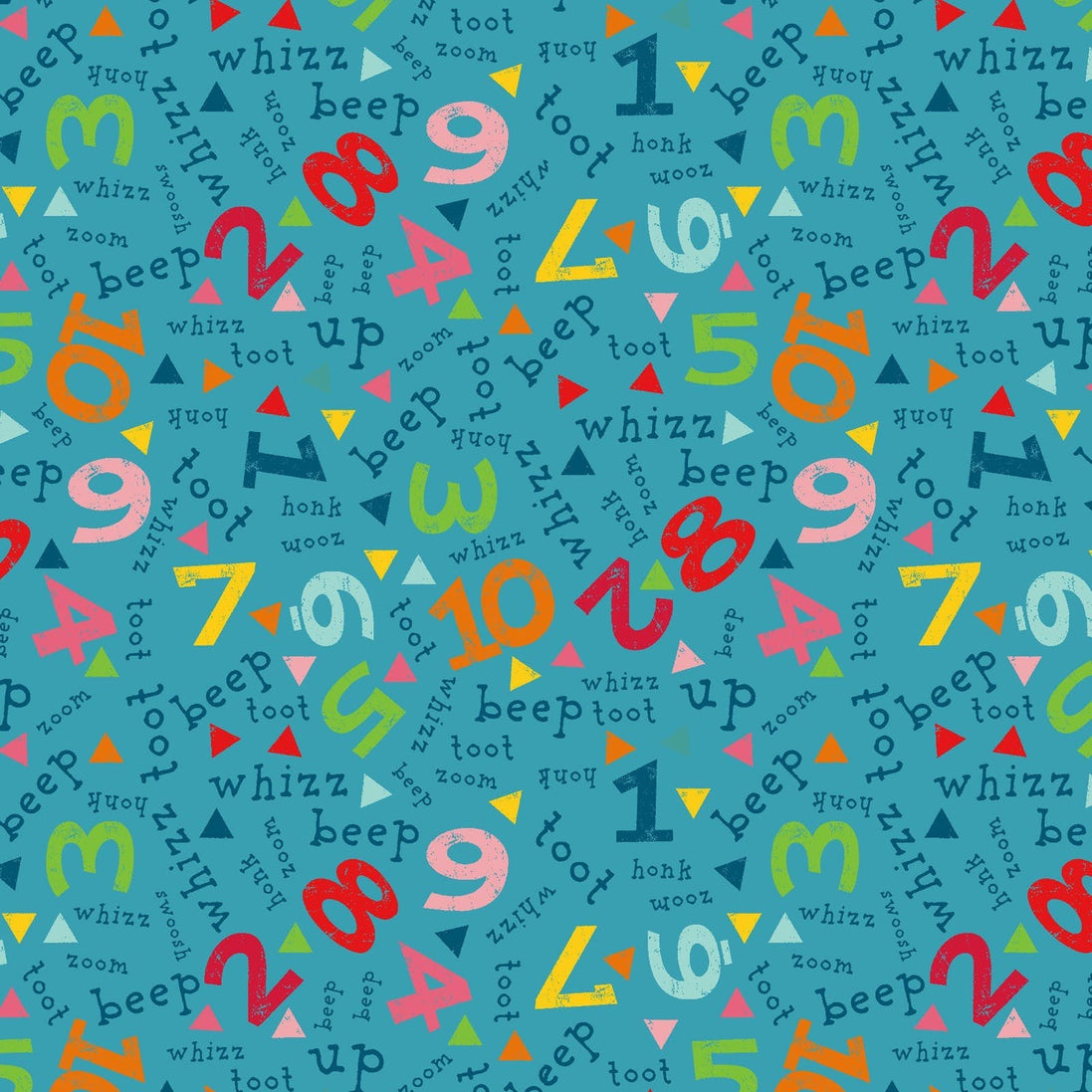 Clearance Busy Street Words & Numbers