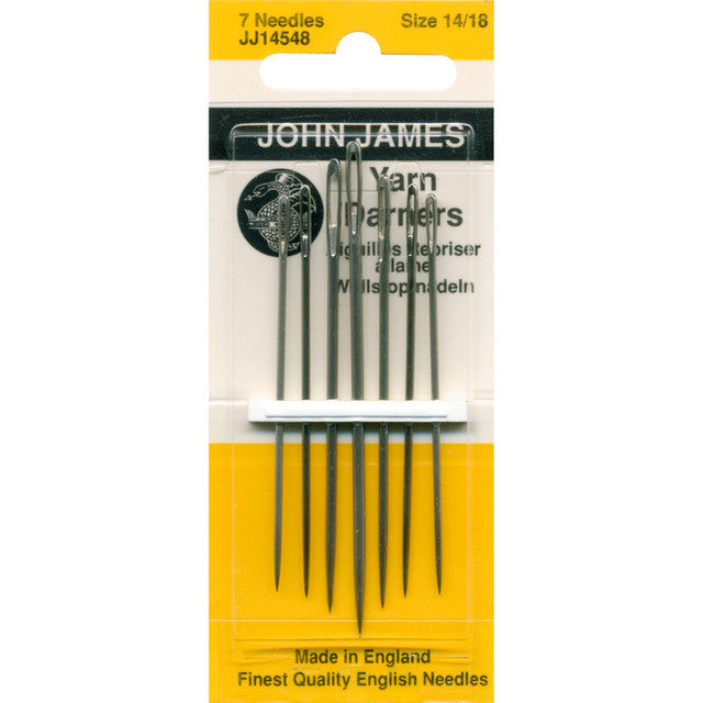 John James Yarn Darner #14/18 Blister Pack