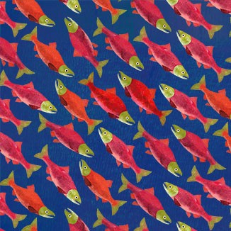 Alaska: The Last Frontier Sockeye Salmon Navy