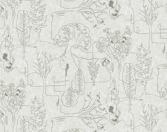 Delilah Treeline Mist Gray