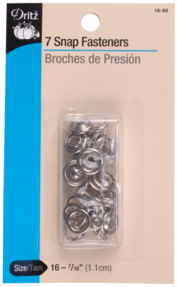 Open Ring Snap Fasteners Nickel