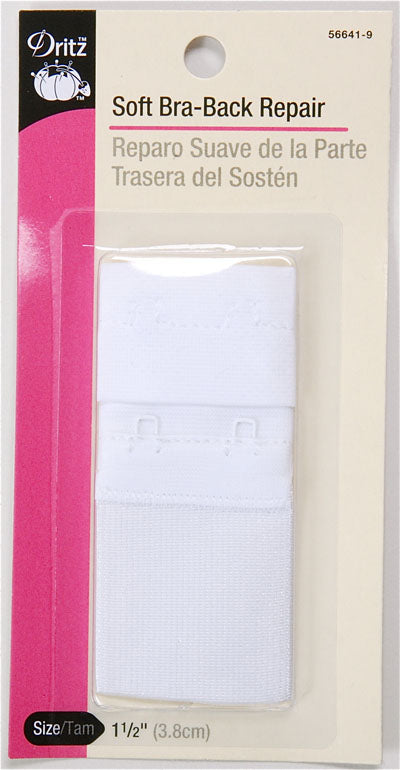 Dritz Soft Bra-Back Repair White 1.5"