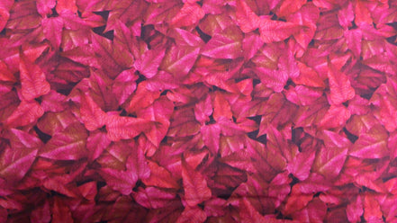 Tina's Garden Packed Tonal Leaves Red