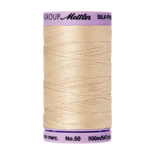 Mettler Silk Finish 50wt 100% Cotton 9104-1000 Eggshell