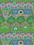Kaffe Collective Embroidered Flower Green