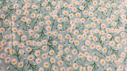 Springtime Daisies Lt Teal