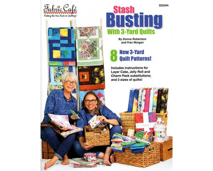 Fabric Cafe Stash Busting With 3-Yard Quilts