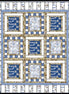 Here Comes Santa Quilt Kit 64"x70"