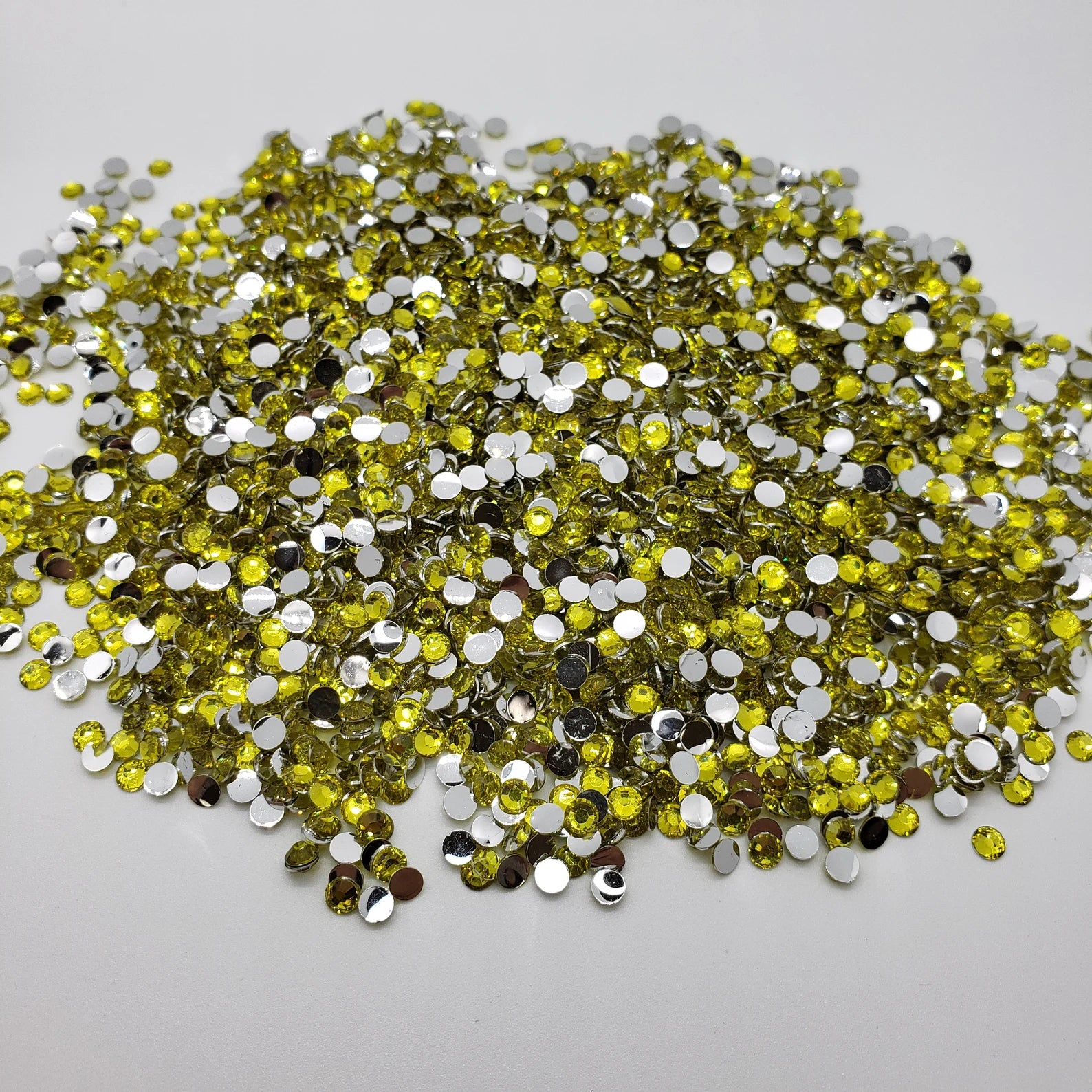 Hot Fix Crystals - Citrine 4mm