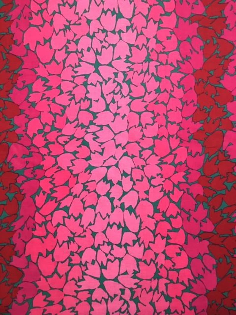 Kaffe Ombre Leaves - Pink || Stash