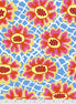 Kaffe Collective Flower Net Blue