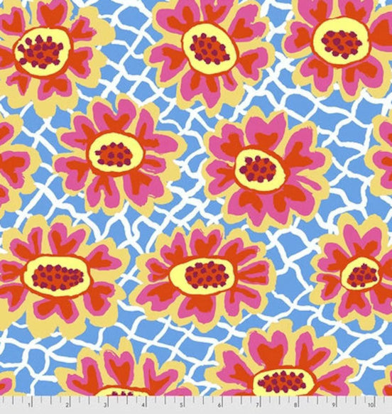 Kaffe Collective Flower Net Blue