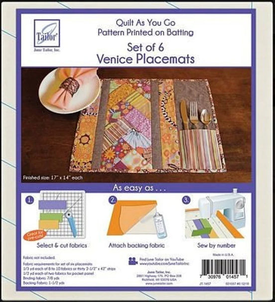 QAYG Placemat Venice Pattern