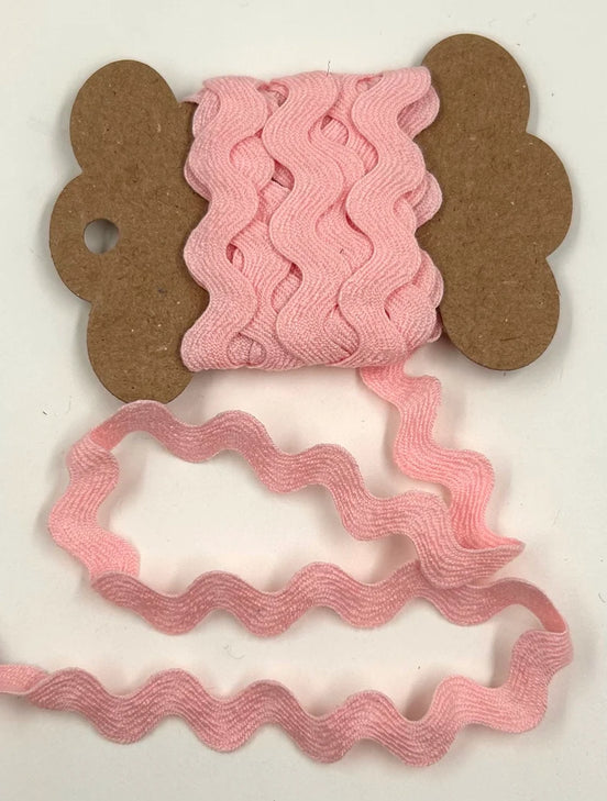 Ric Rac Lt Pink 1/2" 100% Cotton