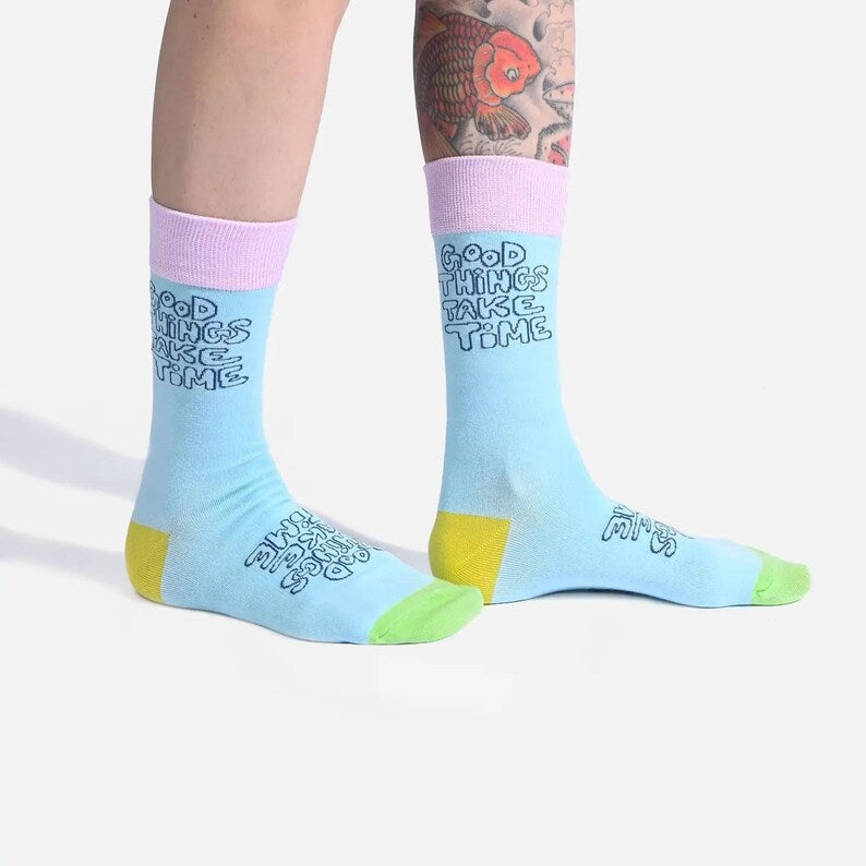 KATM Socks - Good Things Take Time