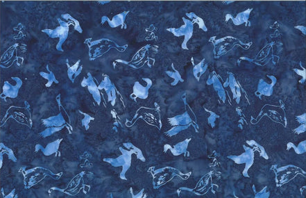 Bali Batik - Geese Royal