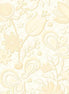 Decorative floral pattern in beige on a light background