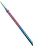 Multicolored stylus on a white background