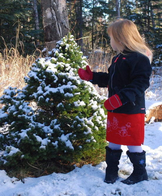Girl's Snow Skirt Pattern #1002
