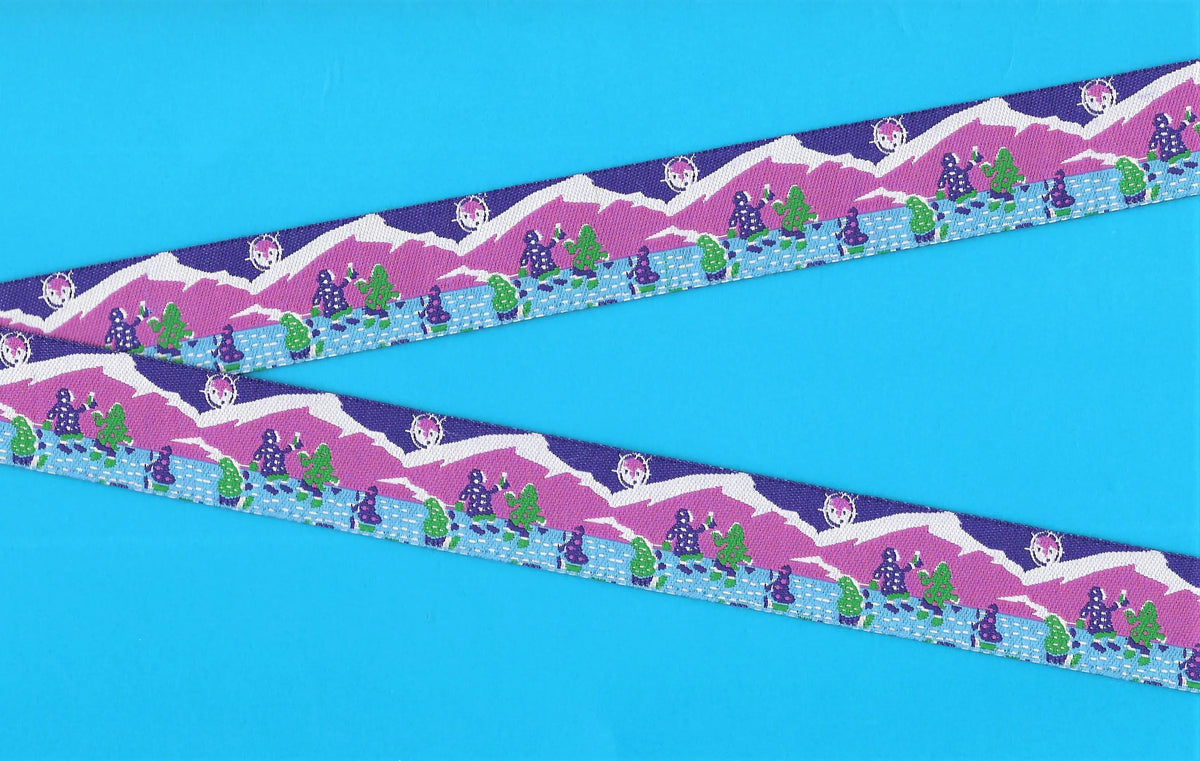 Alaskan Jacquard Ribbon 7/8in Arctic Celebration