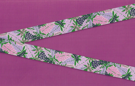 Alaskan Jacquard Ribbon 7/8in Lupine Floral