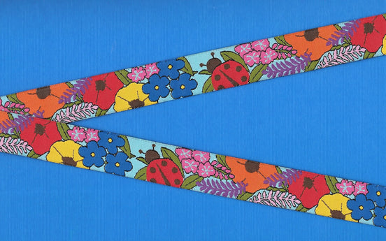 Alaskan Jacquard Ribbon 7/8in Alaskan Floral
