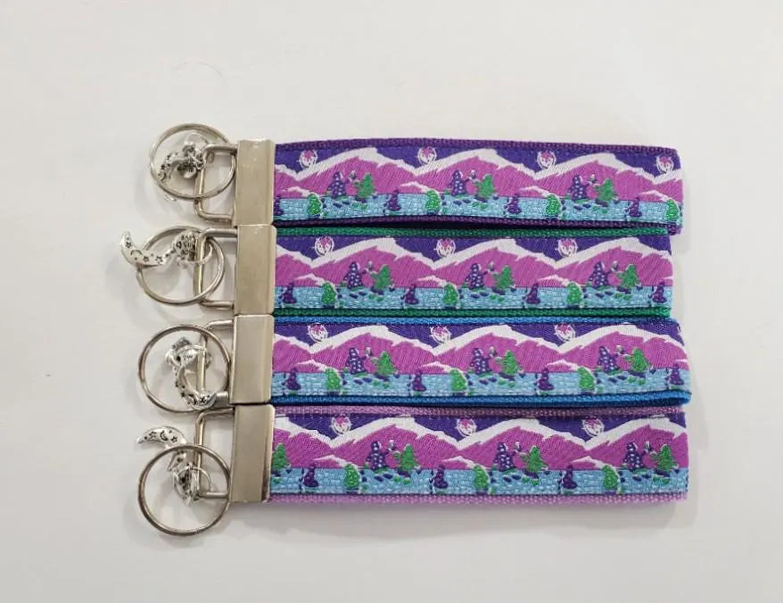 Alaskan Jacquard Key Fob Native American