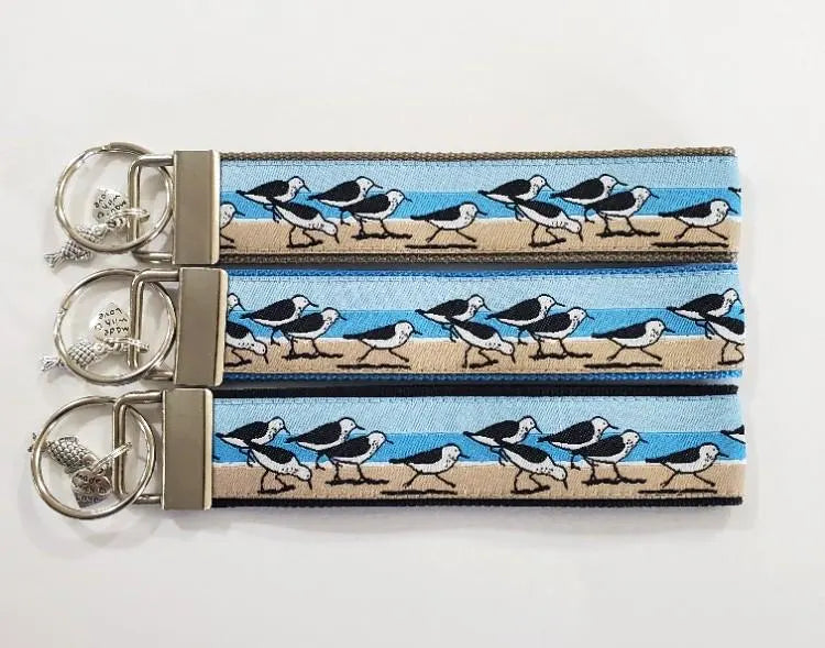 Alaskan Jacquard Key Fob  Sandpiper/Seagull