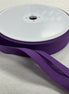 1" Single fold bias tape #96 Poly/Cotton Purple (can be used as 1/2" double fold)