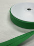1" Single fold bias tape #15 Poly/Cotton Green (can be used as 1/2" double fold)